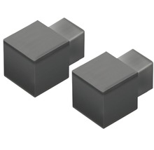 Twee meubelknoppen in kubusvorm