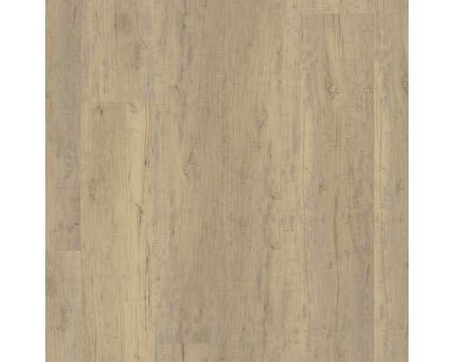 Close-up van vinylvloer met houtlook.