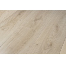 Close-up van laminaatvloer met houtstructuur