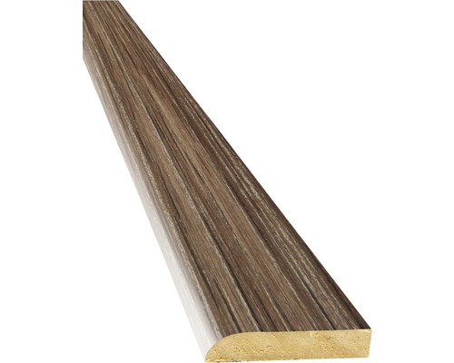 Plint met houten structuur