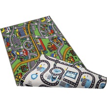 Speelkleed met stadsgezicht en stratenpatroon