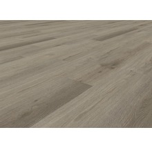 Vloer van vinyl planken met houten structuur