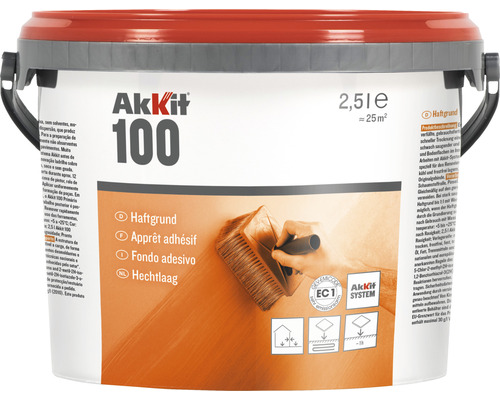 Akkit 100 hechtprimer in een emmer van 2,5 liter
