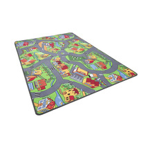 Speelkleed met stads thema en wegen