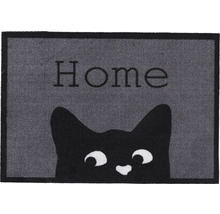 Deurmat met kattenmotief en het woord Home
