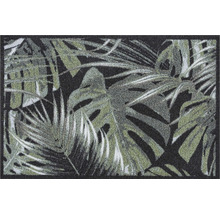 Deurmat met plantmotief
