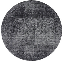 Rond vloerkleed met abstract patroon
