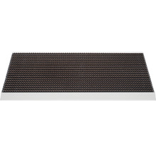 Deurmat met noppenstructuur en aluminium frame