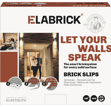 Verpakking Elabrick steenstrips voor wanddecoratie