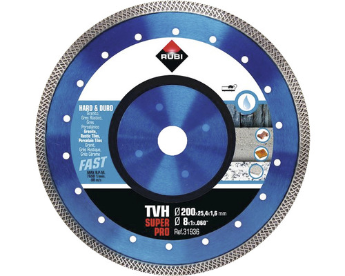 Rubi TVH Super Pro diamantdoorslijpschijf, 200 millimeter diameter