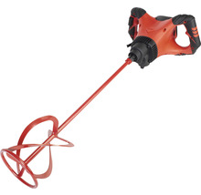 Mixer voor het mengen van bouwmaterialen