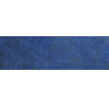 Blauwe vloertegel met licht gestructureerd oppervlak.