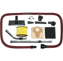 Stofzuiger accessoires set met slang, zuigmonden, filter en stofzuigerzak