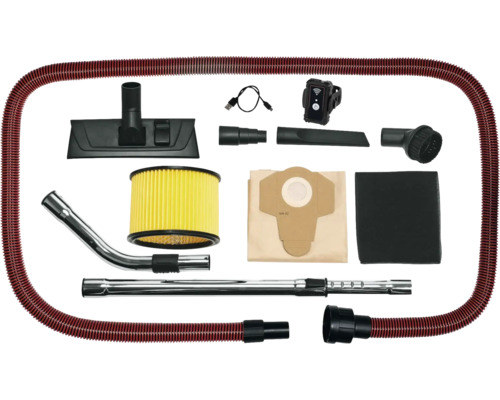 Stofzuiger accessoires set met slang, zuigmonden, filter en stofzuigerzak