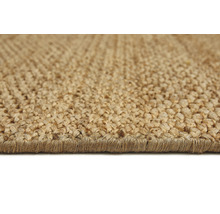 Close-up van een vloerkleed van natuurlijke vezels