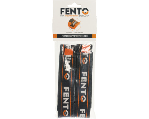 Fento 150 kniebeschermer elastieken in transparante plastic zak
