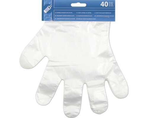 Wegwerp handschoenen, 40 stuks