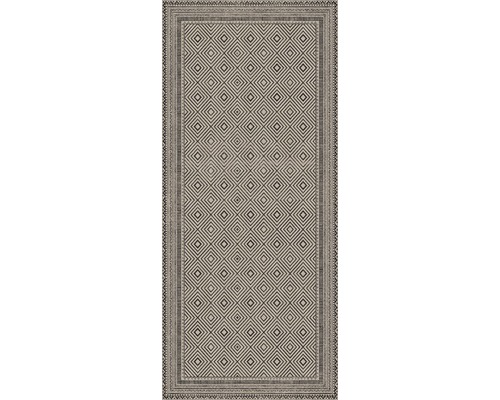 Vloerkleed met geometrisch ruitpatroon