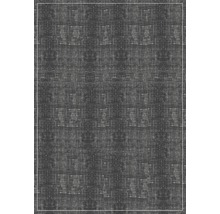 Grijs vloerkleed met abstract patroon