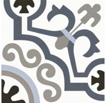 Decoratieve tegel met bloemmotief voor wand- en vloerontwerp