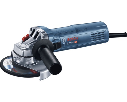 Bosch haakse slijper met slijpschijf en extra handgreep
