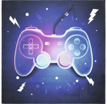 Decoratief kussen met videogamecontroller-motief