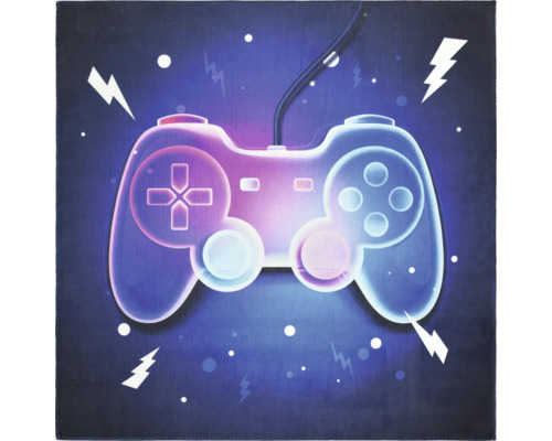 Decoratief kussen met videogamecontroller-motief