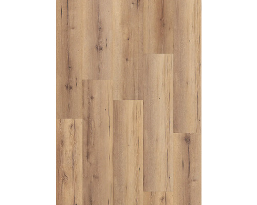 Vloerbedekking met houten decor gelegd