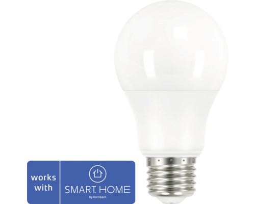 Slimme ledlamp met E27 fitting en Smart Home logo