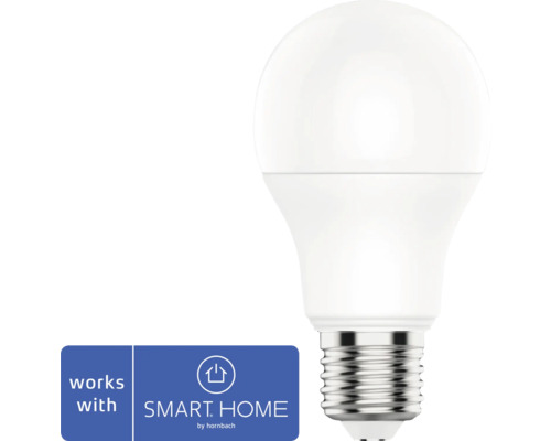 Slimme ledlamp met E27 fitting en Smart Home compatibiliteit