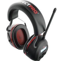 Perfectpro gehoorbeschermingshoofdtelefoon met antenne en display