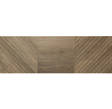 Decoratief houten paneel met diagonaal en horizontaal patroon