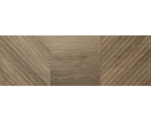 Decoratief houten paneel met diagonaal en horizontaal patroon