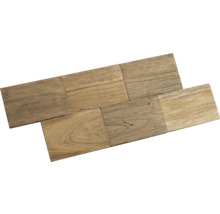 Houten tegels voor wand- en vloerdecoratie