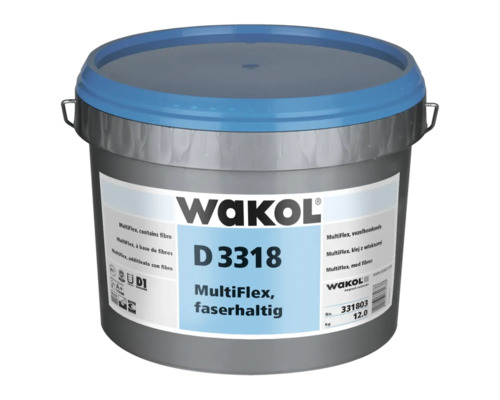 Wakol D 3318 MultiFlex lijm, vezelversterkt in emmer