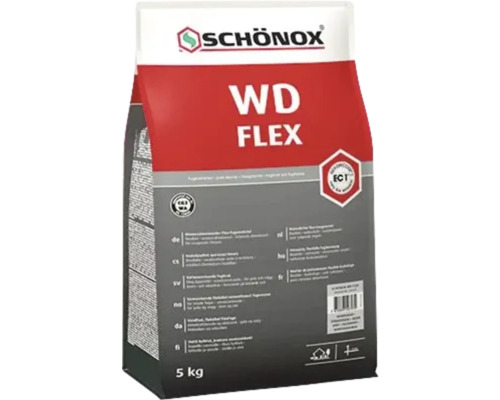 Schönox WD Flex voegmortel in een zak van 5 kilogram