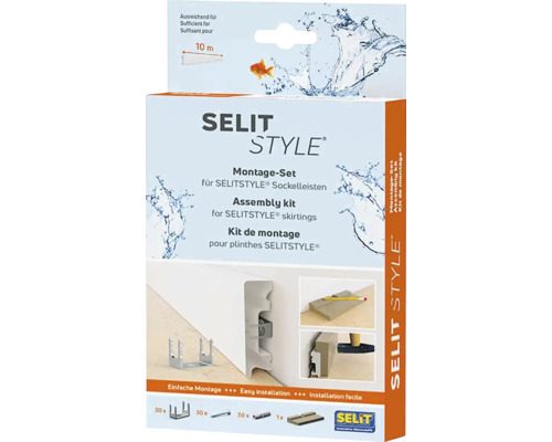 SELIT STYLE montageset voor plinten