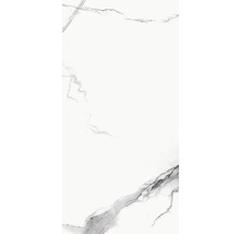 Witte tegel met marmerlook
