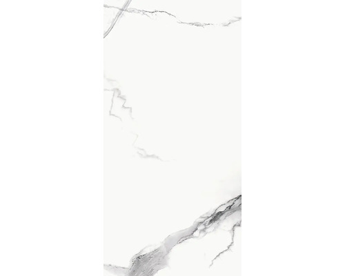 Witte tegel met marmerlook