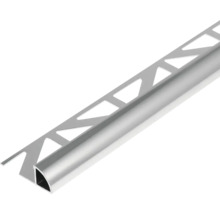 Tegelprofiel van aluminium met kwartrond ontwerp