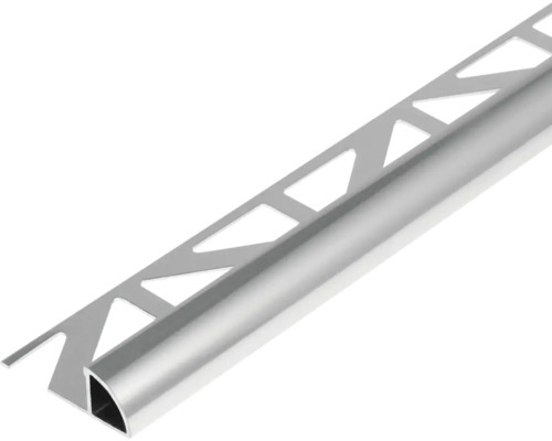 Tegelprofiel van aluminium met kwartrond ontwerp