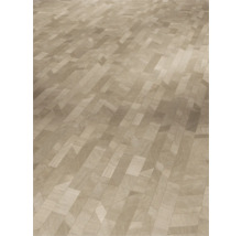 Houten vloer met parketpatroon