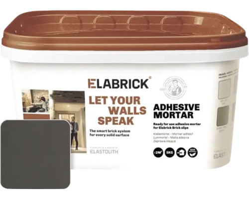 Elabrick Tegellijm voor Elabrick Brick Slips in emmer