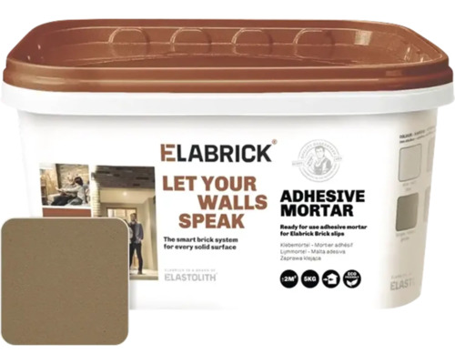 Elabrick Tegellijm voor Elabrick steenstrips in emmer