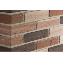Close-up van een muur gemaakt van bakstenen