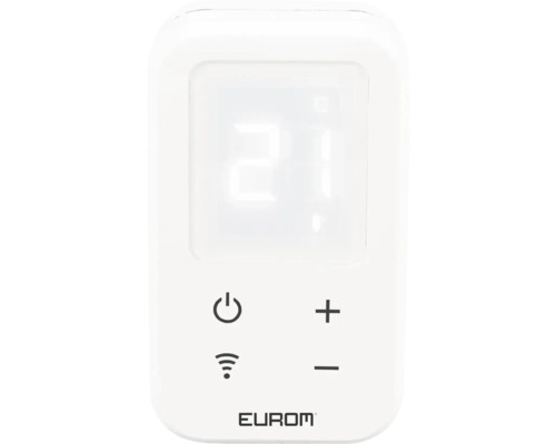 Eurom radiatorthermostaat met display en bedieningselementen