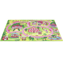 Speelkleed met kermis, circus en wegen