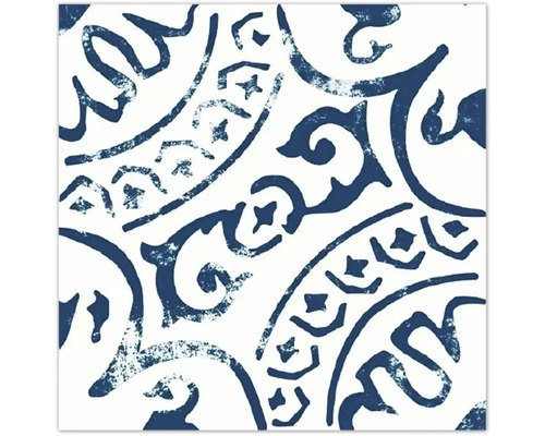 Detail van een behangpatroon met decoratieve vormen