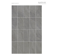 Narvik Smoke tegels, 60x120 cm, voor wand en vloer
