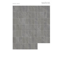 Installatie van Narvik Smoke tegels in het formaat 30x60